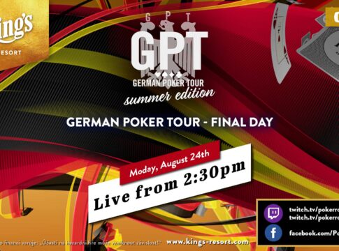 Montag ab ca. 14:30 Uhr Livestream vom Finale des GPT Main Events!