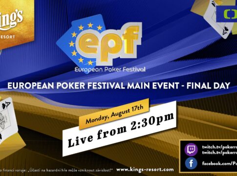 Montag ab 14:30 Uhr Livestream vom Finale des EPF Main Events!