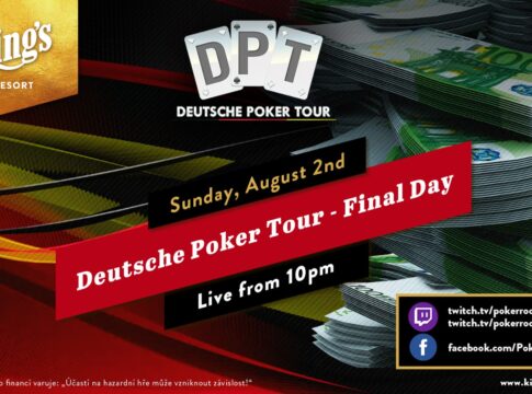 Sonntag ab ca. 22:00 Uhr Livestream vom Finale des DPT Main Events!