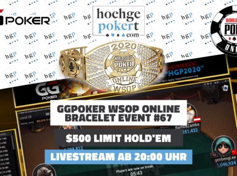 HGP-Twitch – Ab 20:00 Uhr Stream vom GGPoker €500 Limit Hold’em Event #67!
