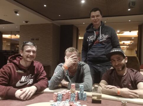 Deal beim MM556 Main Event im Grand Casino Aš