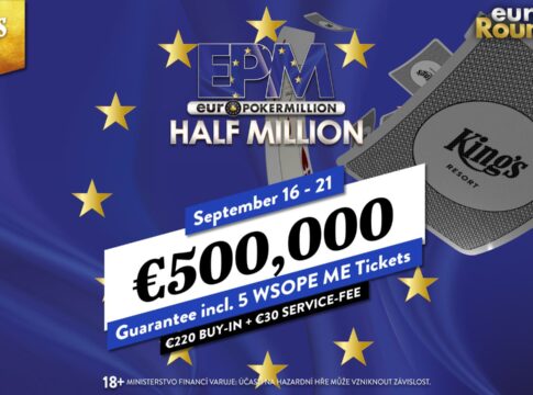 Morgen gibts €500.000 garantiert bei der EPM im King’s Resort!