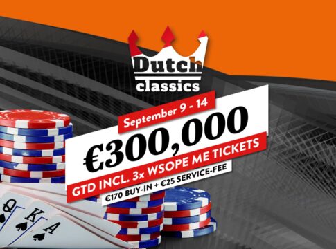 Das King’s Resort präsentiert die Dutch Classics – €300.000 GTD Main Event