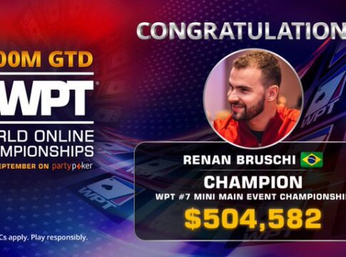 Sieg für Brasilien beim €1.050 partypoker WPT Mini Main Event nach 4-Way Deal!