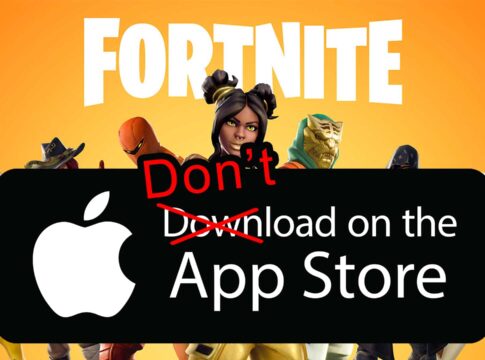 Fornite verschwindet von Apple Geräten!