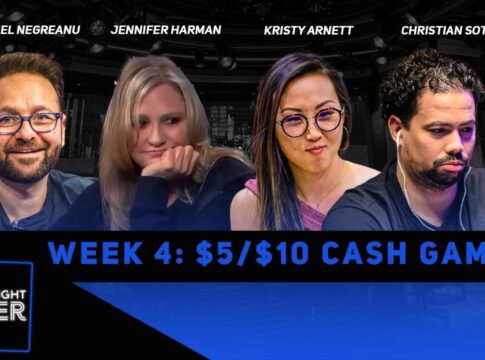 Friday Night Poker – Woche 4 mit Daniel Negreanu und Jennifer Harman