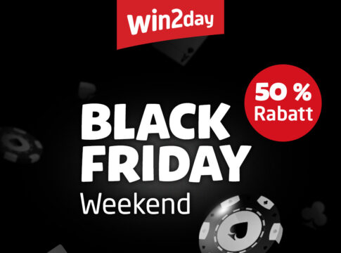 Black Friday-Wochenende bei win2day.at lockt mit sechs Events zum halben Preis
