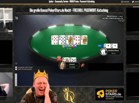 „Knossi“ gewinnt beim Promi Poker und verschenkt €26.000