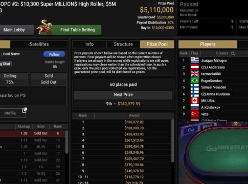 WSOPC auf GGPoker: Finale der Super MILLION$ High Roller ohne DACH-Beteiligung