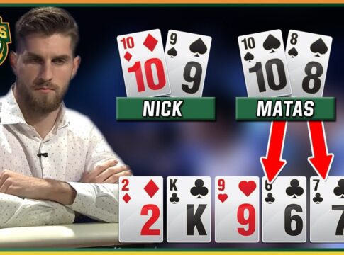 TOP-5 Sickest RUNNER RUNNER Poker Hands!