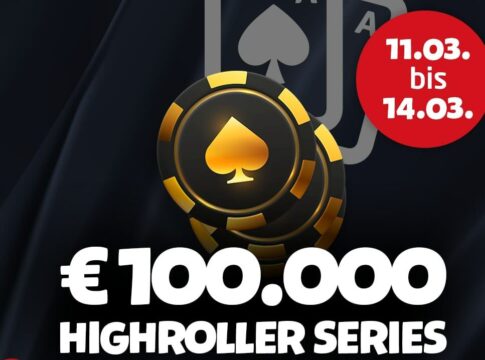 Heute beginnt die Highroller Series auf win2day