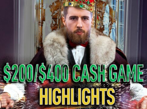 HIGH STAKES POKER $200/$400 with limitless – Ep17 Cards-UP Highlights