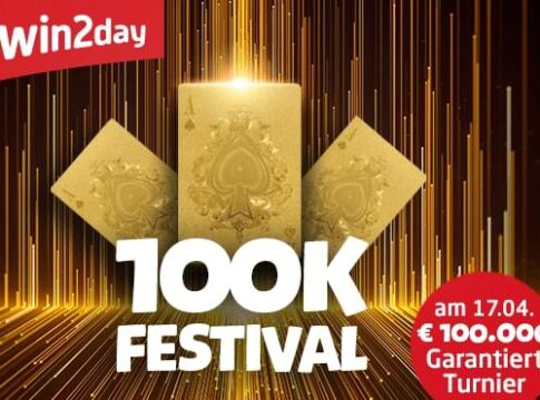 Das win2day 100k Festival ist zurück und garantiert sogar €130.000!