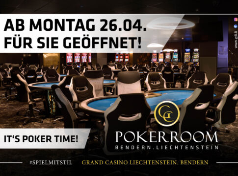 Das Grand Casino Liechtenstein darf ab 26. April wieder öffnen!
