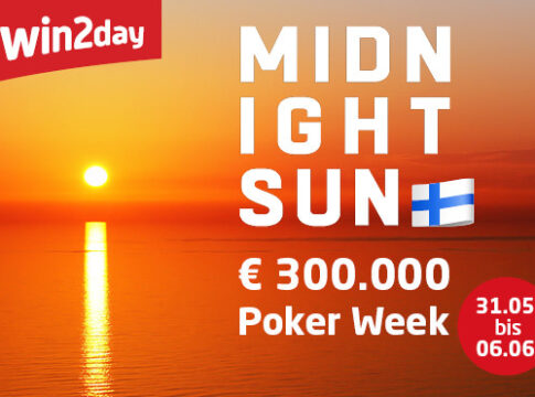 Die win2day Midnight Sun Poker Week garantiert in sieben Tagen €300.000!