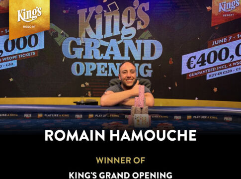 Franzose Romain Hamouche gewinnt das Grand Opening im King’s