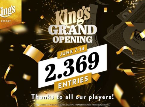 24 Spieler kämpfen beim Grand Opening im King’s um den Sieg!