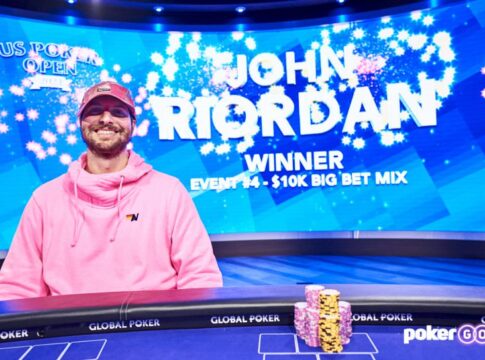 John Riordan schnappt sich Big Bet Mix Titel der U.S. Poker Open