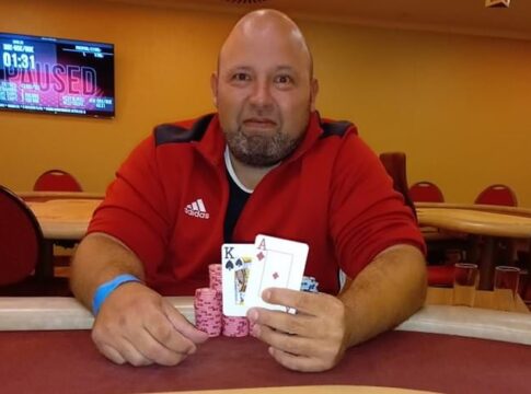 Andy P. holt sich das Kickstarter im Grand Casino Aš