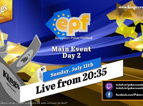 Sonntag ab ca. 20:35 Uhr Livestream vom Tag 2 des EPF Main Events!