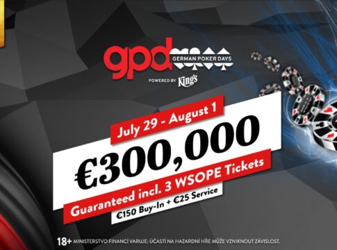 Die German Poker Days starten am Donnerstag im King’s Resort