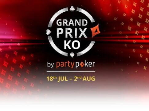 Die Spannung steigt beim Grand Prix KO auf partypoker