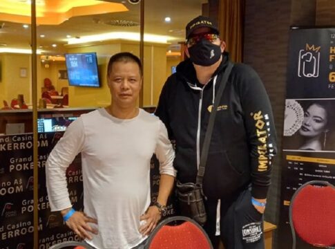 Deal zu dritt beim Saturday Deepstack im Grand Casino Aš