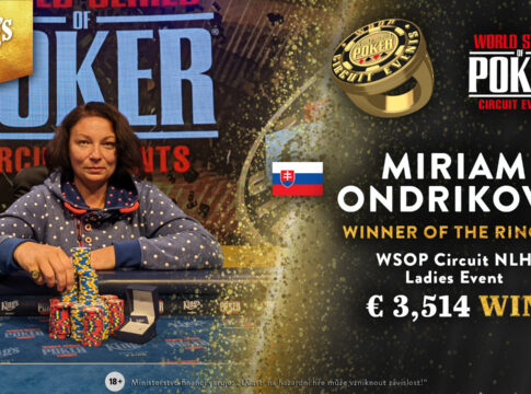 WSOPC – Miriam Ondrikova gewinnt Ladies Ring, guter Auftakt beim Mini Main Event