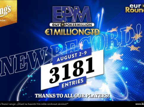 „Full House“ bei der Euro Poker Million im King’s – €1.344.767 im Preispool!