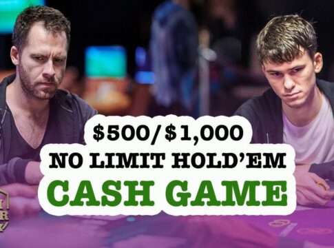 High Stakes Cash Game $500/$1.000 NLH beim SHRB Europe!