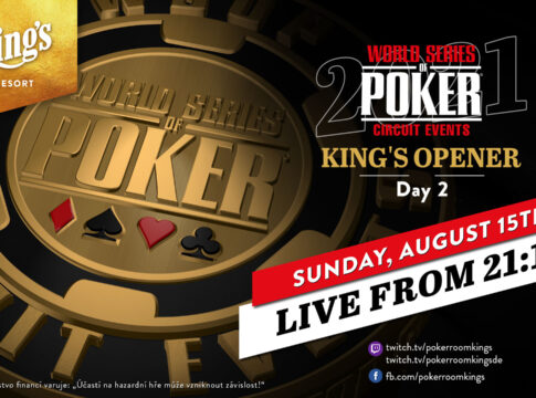 Sonntag ab ca. 21:15 Uhr Livestream vom Tag 2 des WSOPC Opener Events!