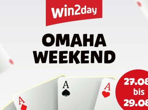 Vom 27.- 29. August ist PLO-Action beim win2day Omaha Weekend angesagt!