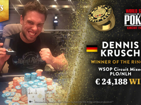 Dennis Krusch holt den nächsten King’s WSOPC-Ring nach Deutschland!