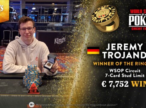 Deutscher Doppelsieg beim WSOPC Seven Card Stud im King’s