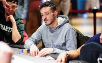 Chipleader Andrea Ricci (ITA) Foto: ItaliaPokerWeb