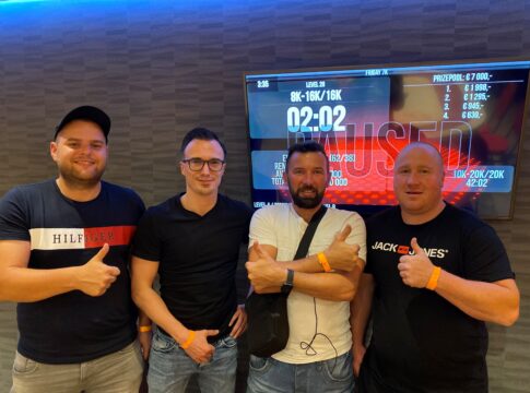 Vier Deutsche teilen den Sieg beim Friday 7k Event im Grand Casino Aš!