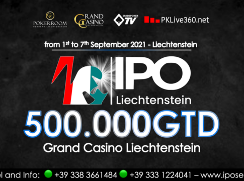 Heute startet der IPO Main Event mit CHF 500.000 GTD im Grand Casino Liechtenstein!