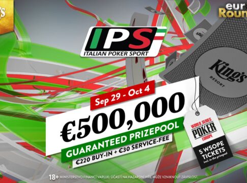 €500.000 Garantie beim Italian Poker Sport im King’s Resort