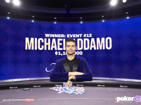Michael Addamo holt sich das 100k der Poker Masters