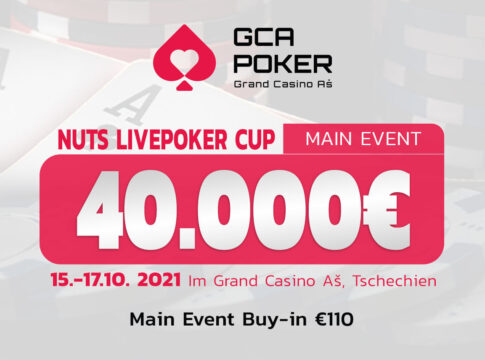 Ab Freitag fliegen die Karten beim „Nuts Livepoker Cup“ im Grand Casino Aš