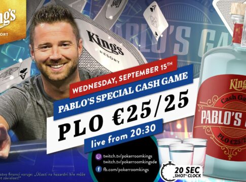 Mittwoch ab 20:30 Uhr „Pablo’s Game“ PLO €25/€25 aus dem King’s!