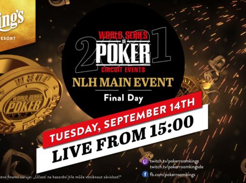 Dienstag ab 15:00 Uhr Finale des WSOPC Main Events live aus dem King’s!