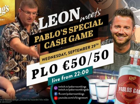 Mittwoch ab 22:00 Uhr „Leon meets Pablo’s Game“ PLO €50/€50 aus dem King’s!