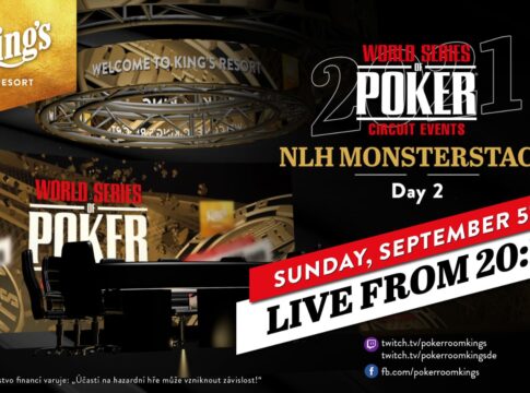 Sonntag ab 20:15 Uhr Livestream vom Tag 2 des WSOPC Monsterstacks!