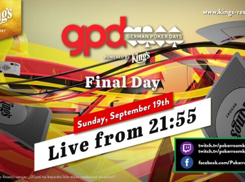 Sonntag ab ca. 21:55 Uhr Livestream vom Finale des GPD Main Events!