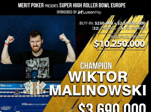 Malinowski gewinnt den Super High Roller Bowl Europe und $3.690.000!