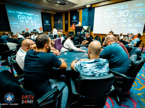 partypoker LIVE MILLIONS – Volles Haus beim Warm Up