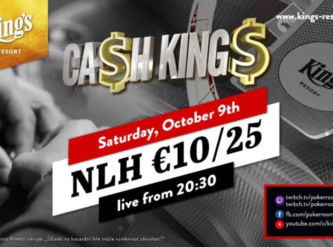 Samstag ab 20:30 Uhr Ca$h King$ NLH €10/€25 aus dem King’s!