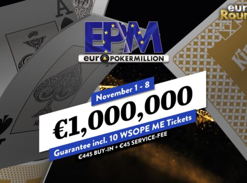 Bereits am 1. Nov. startet die Euro Poker Million im King’s und garantiert €1.000.000!