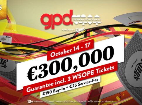 Am Donnerstag beginnen die German Poker Days im King’s Resort!
